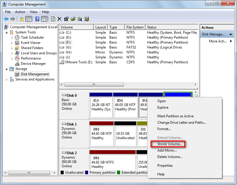 disk format tool windows 10